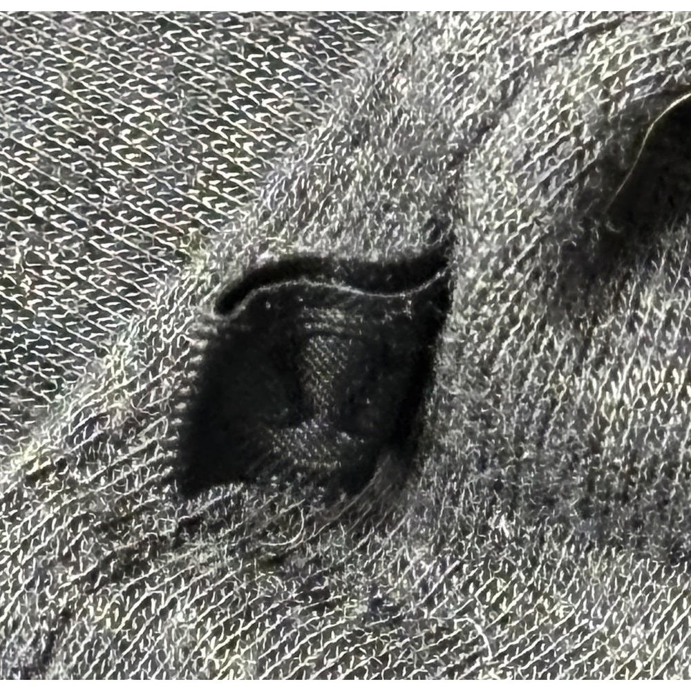 Lululemon Sheer Back In Action Crew Tee Relaxed Fit Lightweight Women Black 10 - Picture 4 of 4